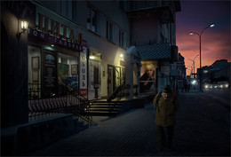 Night, street, lantern ... / ***