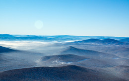 The sea in the mountains. / ***