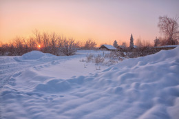 Sonnenuntergang im Winter / ***