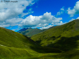 Datvijvari pass. Georgia. Khevsureti / Datvijvari pass. Georgia. Khevsureti