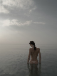 In the morning, when there is no wind. / In the morning, when there is no wind.