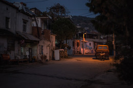 Evening in the village / ***