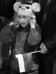 At the rally / ***