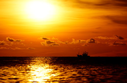 Bei Sonnenuntergang / ***