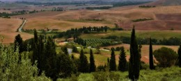 Blick ins Orciatal ( Val d'Orcia ) / ***