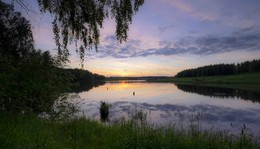 Evening on the lake / ***