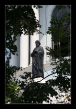 Saint in the cathedral. / *********
