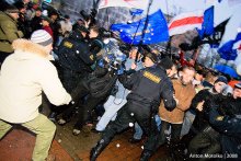 All over "democracy." Freedom Day 2008. Hard acceleration / ***
