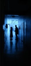 dark blue shadows / in my art school