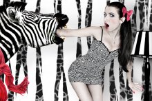 About how the zebra ate my new shoes and I tried to get their (self-portrait) / ***