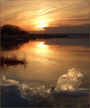 Gold and spring ice / ***