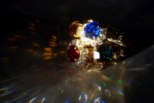 Bracelet with crystals 3 / ***