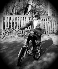The first bike. / ***