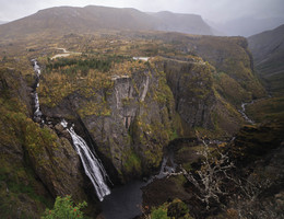 waterfall / """