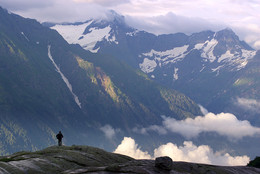 Abend in den Bergen / ***