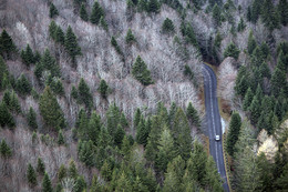 Pas de Peyrol / The mountain pass of 'Pas de Peyrol' in the Cantal / France