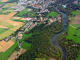  / The photo was taken during a flight over Central Europe