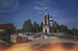 Vepreva Hermitage, the Church of the Assumption / ***
