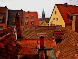 Over the roofs / ***