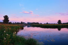 Abend auf dem Fluss / ***