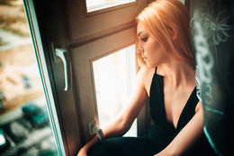 Near the window / ***