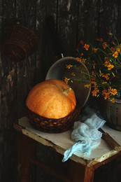 With a pumpkin ... / ............................