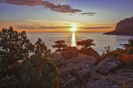 At sunset / ***