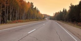 Straße zum Herbst / ***