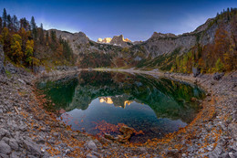 hintere Gosausee / Herbst 2017 beim hinteren Gosausee
