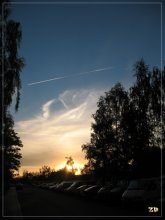 Parade at sunset / ***