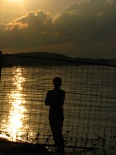 At the water / .....