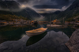 In silence. / ***