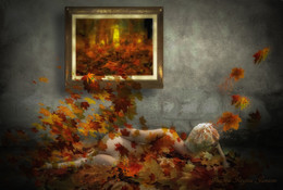 autumn rhapsody / I love the photo! I love to fantasize with photography!