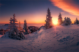 Winterwunderland / Winterwunderland am Gaberl in der Steiermark.