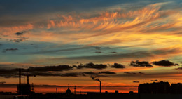 City sunset / ***