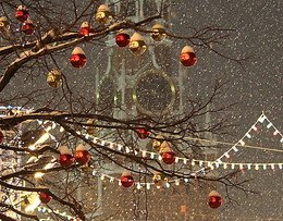 New Year's. / ***