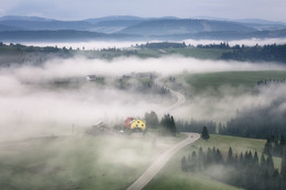 There, behind the fog ... / ***