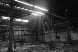  / Aufgenommen in einem zentralen Lost Place in Halle/ Saale.