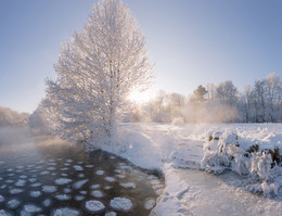 Winter-Etüde. / ***