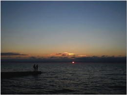 Bei Sonnenuntergang / ***