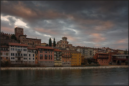 Evening of Bassano del Grappa. / ***