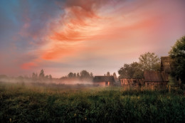 Country sunset. / ***