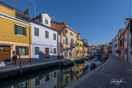 "Ein wundervoller Morgen" / ... entlang den Kanälen auf der Insel Burano in der Lagune von Venedig.