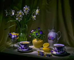 tea. / ...............