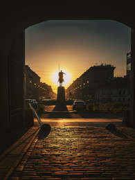 By sunset ... / ***