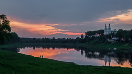 Abend über die Düna / ***