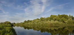 Abend auf dem Fluss / ***