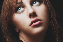 A picturesque portrait in A. Krivitsky's photo theater. / A picturesque portrait in A. Krivitsky's photo theater.