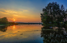 Abend auf dem See / ***