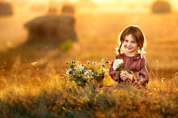 At sunset summer / ***